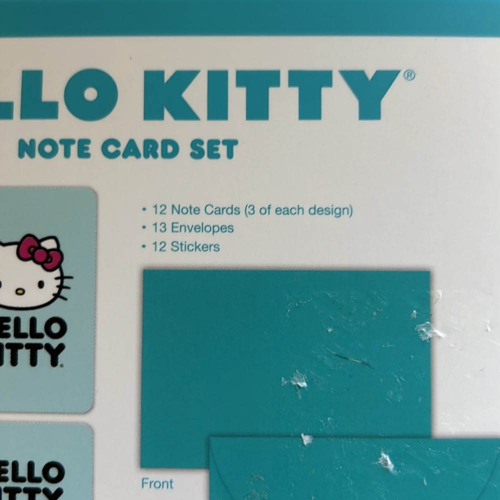 Hello Kitty Note Card Set - Picture 4 of 4